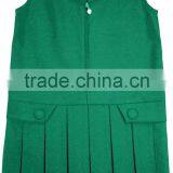 Girls School Uniform Pinafore, Pinafore School Uniform, Cotton Pinafore Dress thumbnail-3
