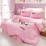 Classic Designer European Colorful Pigment Printed 4 Pcs Comforter Bed Cover Bedding Set thumbnail-3