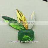 Wholesale Garment Applied Loose Simulated SW Colorful Rhinestone For Wedding Dress thumbnail-4