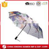 New Design Auto Paper Printing Umbrella Manufacturer With Logo Printing Outdoor