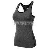 2017 China Custom Wholesale Polyester Ladies Girls Fashion Fitness Tank Tops thumbnail-4