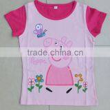 Latest Design Children Cotton T-shirts , Girls Premium Qualty Printed Cotton T-shirts thumbnail-3