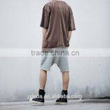 2016 Hot Sale Men's Summer Hip Hop Shorts Casual Outdoors Joggers Elastic Waist Trousers Sweatpants Shorts Pure Cotton thumbnail-3