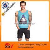 Cheap Customized Printing Mens Cotton Crop Tops Wholesale thumbnail-1