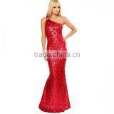 Woman Sexy Off Shoulder Long Dress Skinny Style thumbnail-3