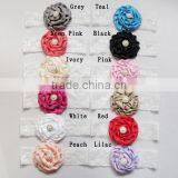 Girl Lace Headband, Newborn Lace Headband thumbnail-2