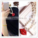 Wholesale 2014 Red Rhinestone Smooch Necklace