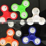 7 Colors Ceramics Tri-Spinner Plastic EDC Hand Spinner For Autism and ADHD Fidget Spinner Long Time Anti