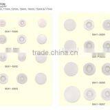 Hot Sale High Quality Colored Plain Plastic Snap Fasteners/buttons thumbnail-3