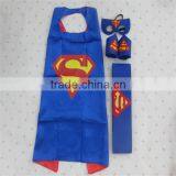DIY Superman Cape Mask Fancy Dress Kids Childrens Halloween Super Hero thumbnail-1