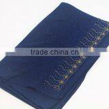 Hot Sale Muslim Chiffon Hijab Scarf With Glitters and Rhinestone Women Fashion Headscarves thumbnail-5