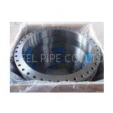 ASTM A105 Carbon Steel Forged Flange CE BV SGS , UNI JIS BS Flange For Pipe Fittings