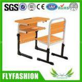 Adjustable Wooden School Student Study Desk And Chair Set (SF-51S) thumbnail-1