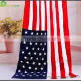 Custom Print Beach Towel 100% Cotton Printed Towe National Flag Printing Beach Towels Flag Beach Towel thumbnail-1
