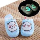 plush nightlight slippers