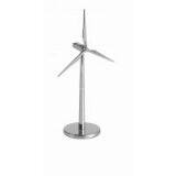 Die Cast Silver Electroplating Mini Wind Power Generator Model