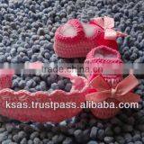 Crochet Booties With Hairband