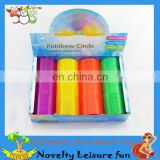 latest promotion magic rainbow slinky rainbow spring toy ZH0906819