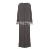 New Model Wholesale Islamic Clothing Latest Designs Women Dubai Abaya thumbnail-2