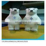 White Adult Inflatable Polar Bear Costume thumbnail-1