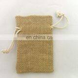 Jute Wedding Favor Pouches Drawstring Pouches Small Jewelry Bags 10*15cm thumbnail-5