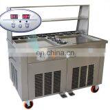 Автоматическая машина для приготовления руллетов из мороженого/машина для приготовления мороженого на плоской сковороде/машина для приготовления руллетов из замороженного йогурта