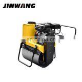 Hand-held Single Wheel Manual Vibration Road Roller Compactor for Trench Backfill