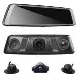 360 Degree Android 4G 4 Lens GPS Navi Car DVR Dash Mirror Camera with Adas WiFi Bt 4.0