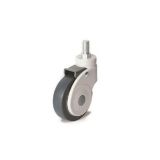 75mm full plastic single-piece medical casters for instrument