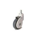 50mm Full Plastic Single-piece Medical Casters thumbnail-1