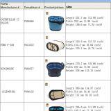 Air Intake Filter Honeycomb P607542/P608665/C33300/549665/3212411 for Constiruction Machinery thumbnail-3