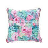 Hot Style Square Double Sides Flower Printed Outdoor Pillows Decorative Throw Pillows thumbnail-2