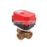 Cwx-60p 6nm Electric Ball Valve DC3-6v ADC9-24v AC85-265v 1/2 Inch to 2" for Auto Flow Control Valve