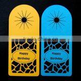 Happy Birthday Partyfavour Colorful Paper Tag Wine Glass Paper Hang Tag for Wedding Party Decoration thumbnail-3