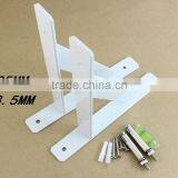 European Quality Lowest Price More Thickness Heavy Duty Shelf Bracket With Powder Coated thumbnail-2