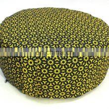 Embroidered or Full Printed OEM Manufacturer Zafu Meditation Cushions Indian Manufacturer
