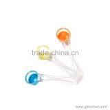 Hot Sale 3 Pcs Colorful Plastic Tasting Plastic Spoon