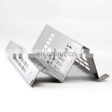 OEM custom anodized aluminum sheet metal accessory prototype stamping parts with laser cutting