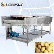 LONKIA Industrial Brush Type Water Water Circulation Fruit Washing Machine
