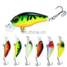 Wholesale Lifelike Hard Artificial Bait 48mm 3.8g Long Tongue Fishing Crankbait for Freshwater Saltwater Fishing thumbnail-3