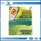 OEM Customized Scratch Phone Card