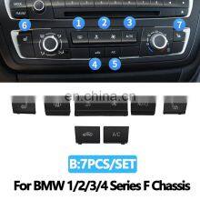 Dashboard Air Conditioner AC Control Key Push Buttons Repair Kit For BMW 1 2 3 4 F Series F20 F30 F35 F45 F46 F80 64119287342 thumbnail-3