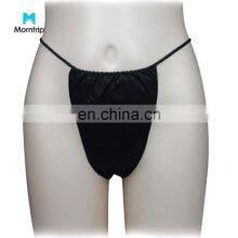 Factory PP Nonwoven G-string Disposable Panties Sexy SPA Underwear For Asian Women