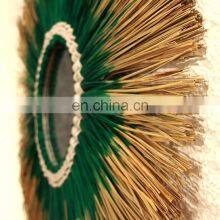 Wholesale Green Natural Seagrass Boho Mirror Decorative Wall Mirror Decor Art Decor Manufacturer Vietnam Supplier thumbnail-2