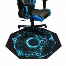 non slip Natural rubber foam gaming floor protecting gaming zone office chair mat desk mat rolling chaie floor pad