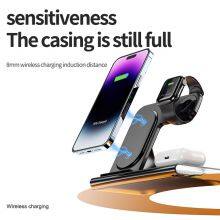 Top Selling Products 2023 New Arrival Popular Multi 15W Fast Charging 3 in 1 Wireless Charger Holder Station For IPhone thumbnail-4