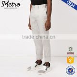 High quality latest design fine cotton mens slim fit chino pants
