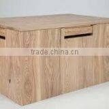 Custom Natural Wood Food Box