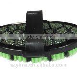 Hot! Bling Horse Body Brush With Green Turtle Pattern/rhinestone thumbnail-1