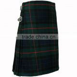 Scottish Gunn Modern 8 Yard Tartan Kilt Made Of Fine Quality Wool Material
